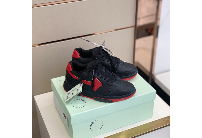 OFF WHITE™ C/O VIRGIL ABLOH OUT OF OFFICE LOW-TOP LEATHER SNEAKERS "OOO"