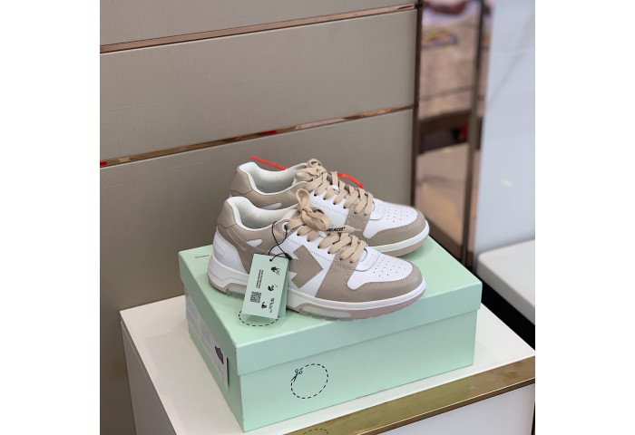 OFF WHITE™ C/O VIRGIL ABLOH OUT OF OFFICE LOW-TOP LEATHER SNEAKERS "OOO"