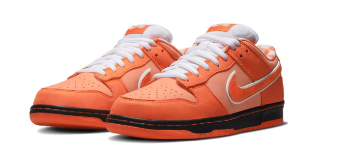 CONCEPTS X NIKE SB DUNK LOW ''ORANGE LOBSTER'' FD8776-800