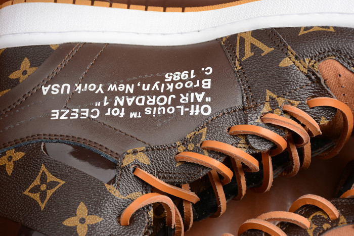 air jordan 1 x off-L**is aj1 ow aq0818-158