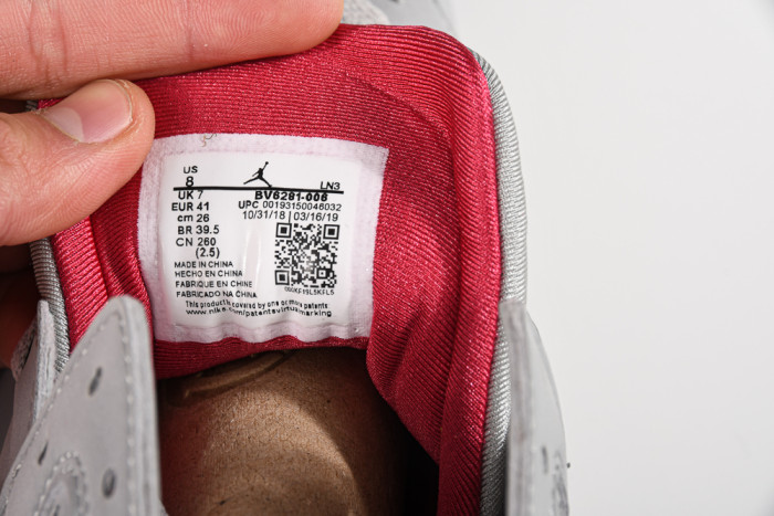 Air Jordan 7 “Reflective Cardinal” BV6281-006