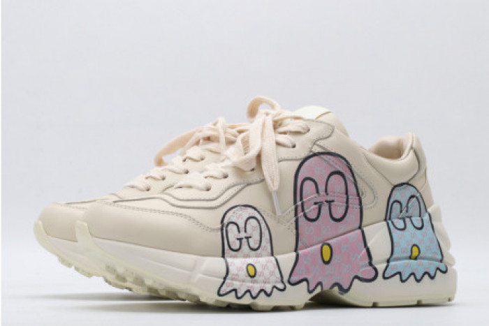 GUCC RHYTON LEATHER SNEAKER