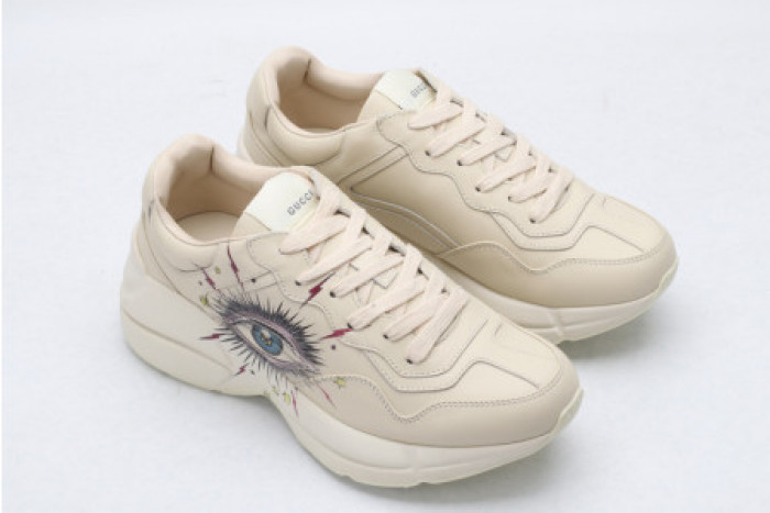 GUCC RHYTON LEATHER SNEAKER