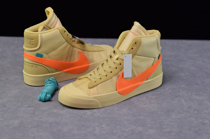 Off-White x Nike Blazer Mid “All Hallows Eve” AA3832-700