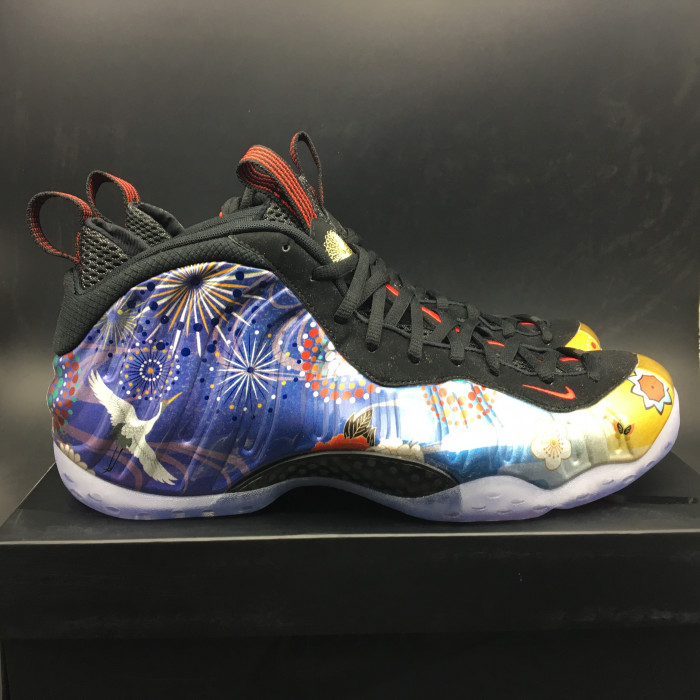 NIKE AIR FOAMPOSITE ONE LNY QS "LUNAR NEW YEAR 2018" AO7541-006