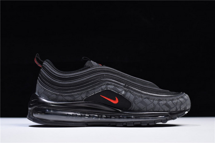 nike air max 97 reflective logos black ar4259-001